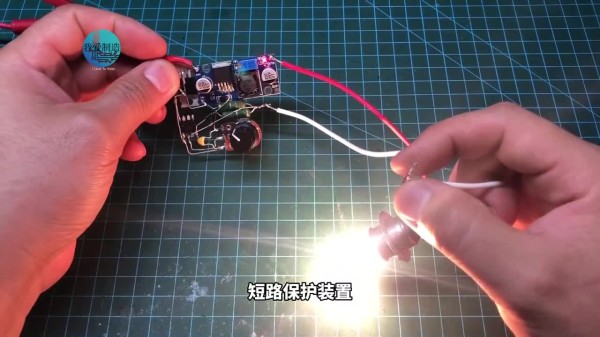用LM358给L2596降压模块加一个过流电路,实现短路保护调压调流 #LM358过流保护电路 #硬声创作季