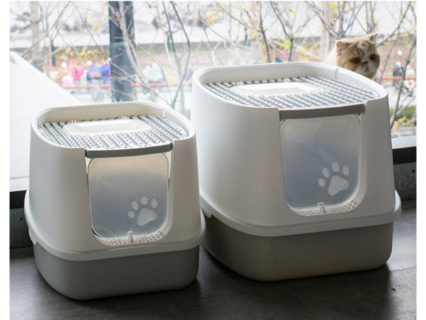 浙江半封闭猫砂盆批发厂家,猫砂盆