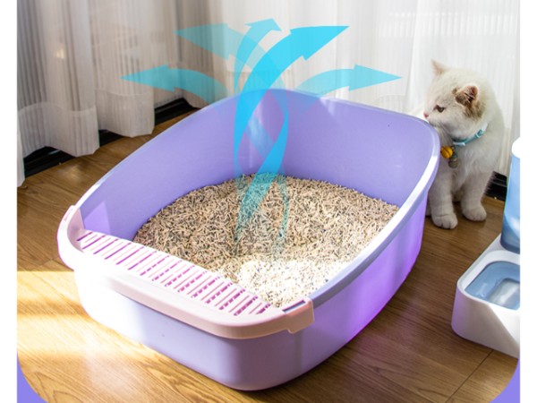 浙江半封闭猫砂盆批发厂家,猫砂盆