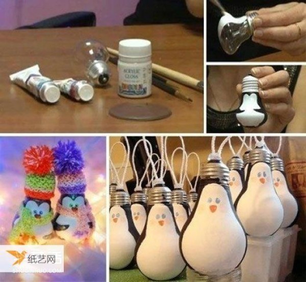 使用旧物改造的创意生活家居方法图解