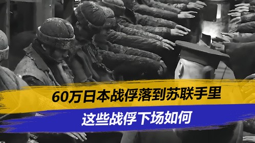 60万日本战俘落到苏联手里，这些战俘下场如何？
