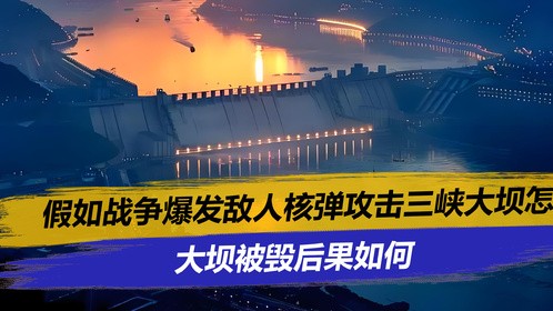 假如战争爆发，敌人核弹攻击三峡大坝怎么办，大坝被毁后果如何？