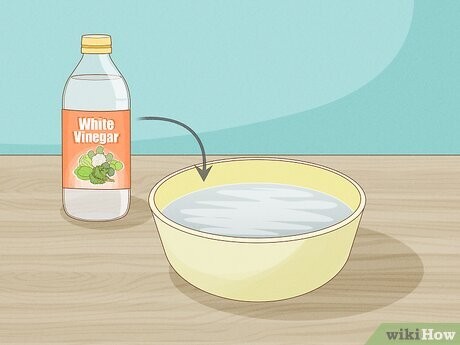 Step 5 在房间里放碗白醋。