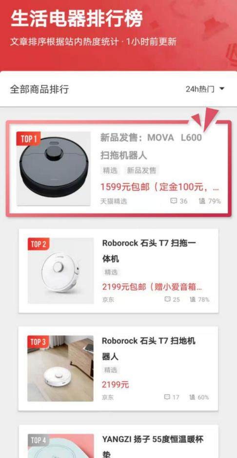 MOVA发布首款扫地机器人，速登海内外热销榜