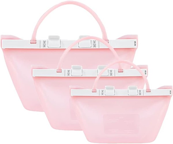 ManYHM シリコンバッグ 食品保存 3個セット
