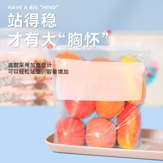 洁鲜生 GENSHEEN 拉链密封袋 拉链式密实袋大号2盒共30只