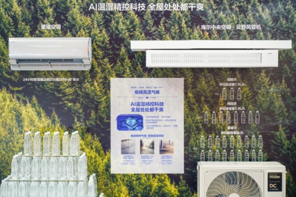 2月22日,海尔发布AI空调新品。企业供图