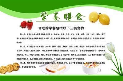 营养膳食手抄报
