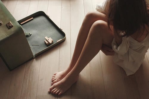 女生居家图片：我只要简单的生活