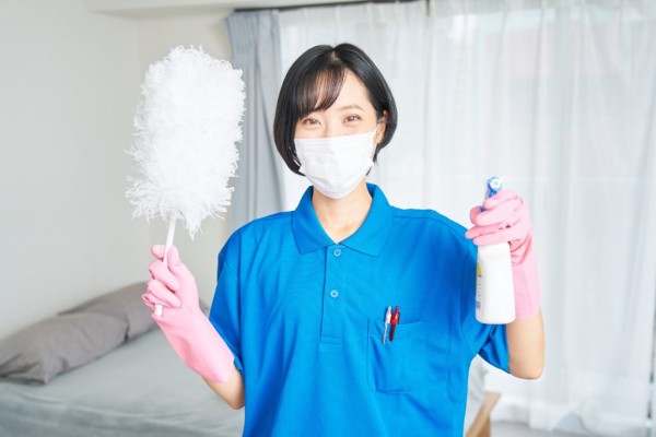 自分で室内の除菌作業の注意点