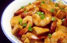虾仁豆腐