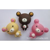 王菲 轻松小熊DIY贴钻 冰箱贴 家居饰品 手机贴钻公仔