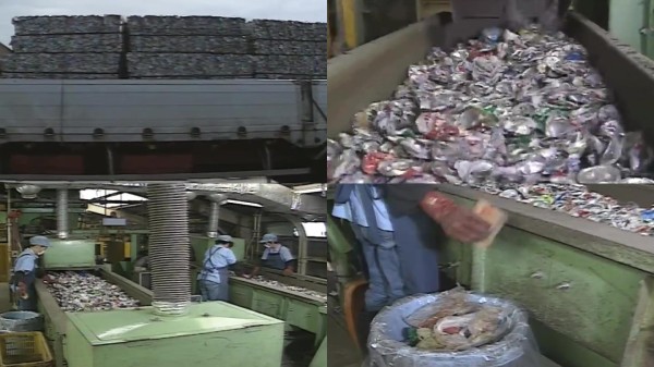 生活垃圾废品循环使用环卫工人