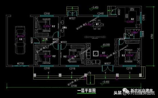 最受欢迎的几款带车库的别墅设计，看了图纸才知道