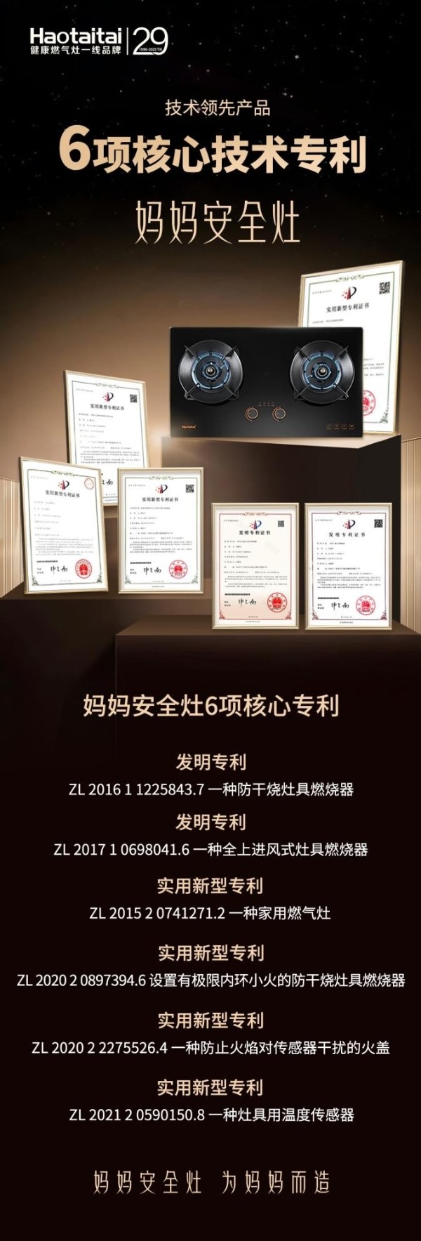 Haotaitai妈妈安全灶,双炉防干烧,适老化厨房的“安全卫士”