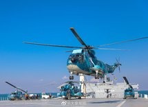 伊朗海军演习新型浮动基地曝光