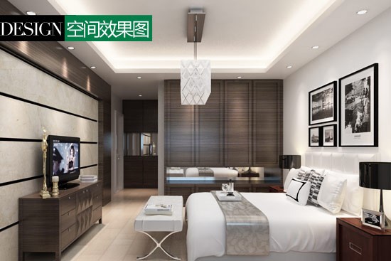 主卧室空间效果图