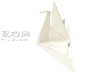 千纸鹤的折法图解教程 教你怎么折纸千纸鹤