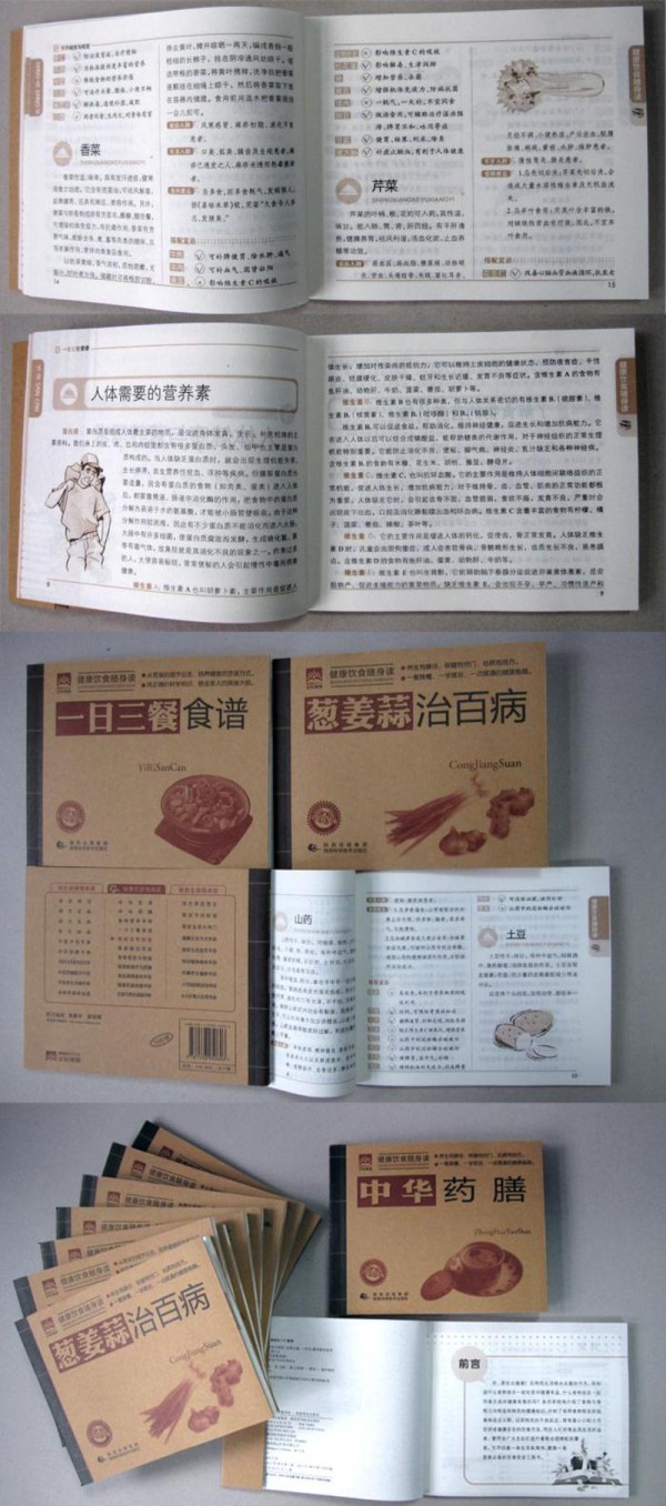 健康饮食随身读 口袋本 生活保健 饮食 养生 全10本