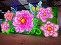 花开富贵彩灯:点亮生活的美丽与繁荣