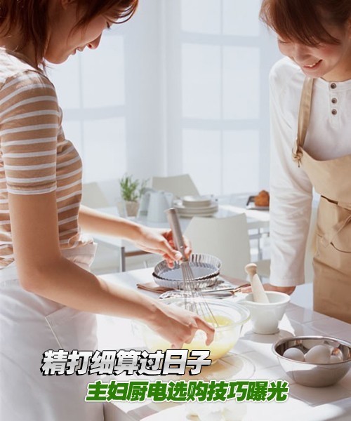 精打细算过日子主妇厨电选购技巧曝光