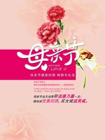母亲节感恩回馈海报