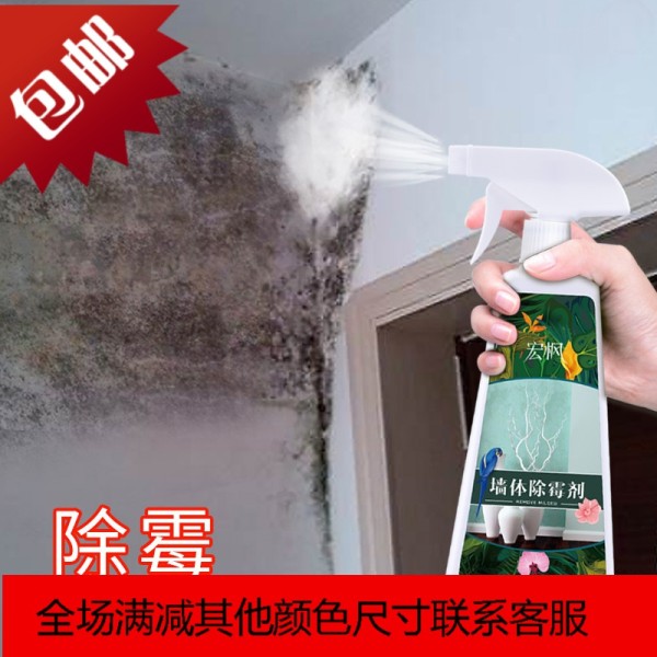 去霉点霉斑清洁剂墙体墙面发霉处理室内墙布墙体除霉剂