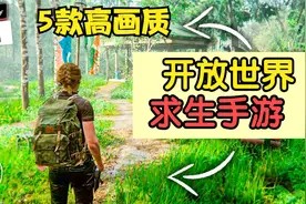 5款高画质求生手游,开放世界生存游戏,荒野求生,方舟生存手游视频封面