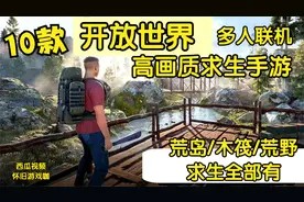 10款高画质开放世界多人联机求生手游,荒岛求生,荒野生存游戏视频封面