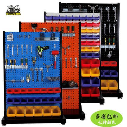 驰兔方孔工具挂板车间维修工具架子多功能物料