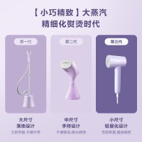 松下(Panasonic)挂烫机家用 熨斗 蒸汽挂烫机 便携 手持挂烫机 电熨斗 NI-GHD020紫色