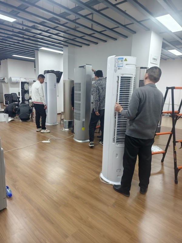 清洗现场