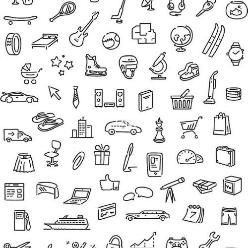 分享一组生活物品简笔画简笔画简笔画教程影视