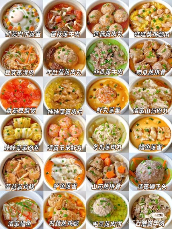 蒸菜（饭菜）一锅出的做法