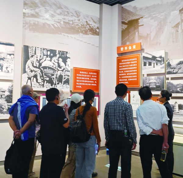遵义会议陈列馆展厅