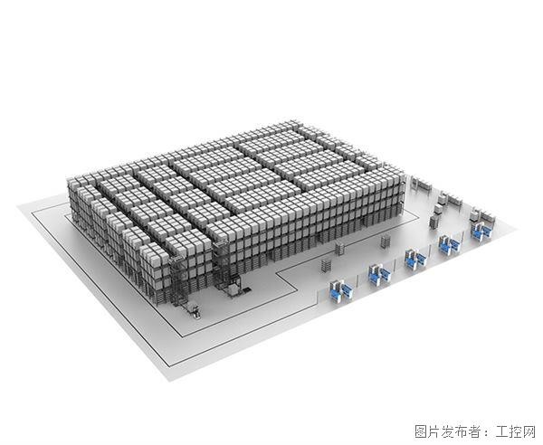 极智嘉托盘到人拣选方案SkyCube