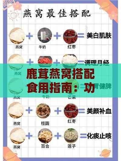 鹿茸燕窝搭配食用指南:功效、禁忌与注意事项全解析