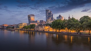 Early morning in London