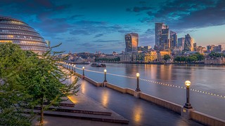 Early morning in London