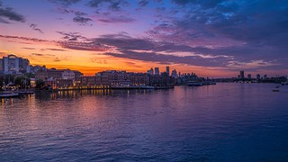 Sunrise over London