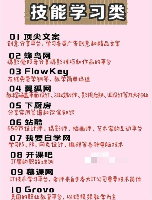 80个免费自学的资源网站！偷偷变优秀，变强大