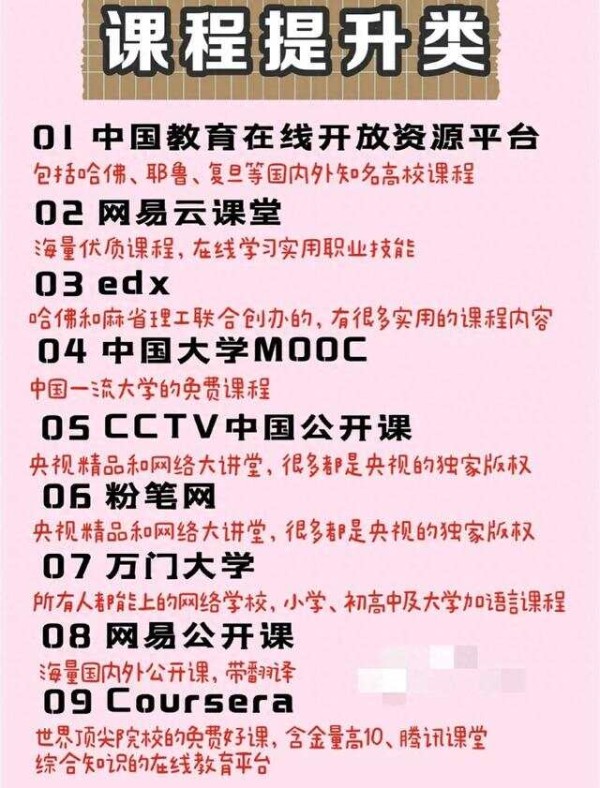 80个免费自学的资源网站！偷偷变优秀，变强大