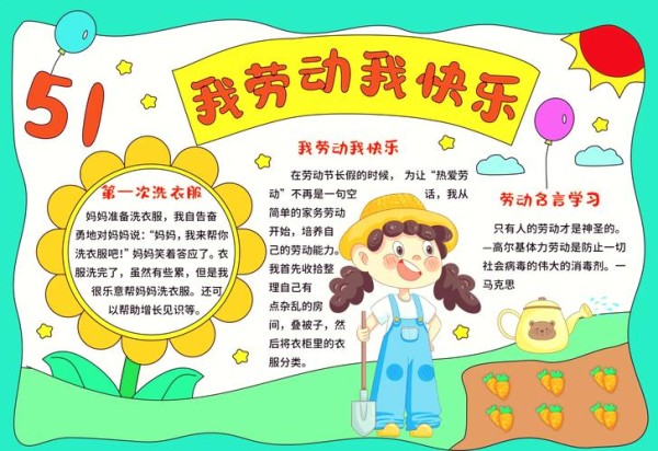 在这个手抄报上你可以自由替换主体文字和图片展现你的创意和劳动