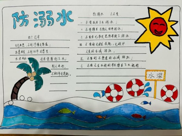 教育是学生梦想启航的地方0元玩转这座城暑假生活布置的小报94