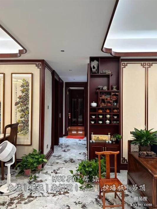 湖南岳阳实木加工家具,实木橱柜,储物柜订制展示方案
