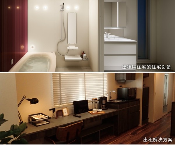 相片：出租用住宅的住宅设备、出租解决方案