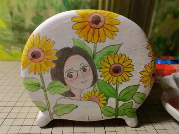 花盆手绘画 花盆手绘图