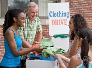 donate clothing