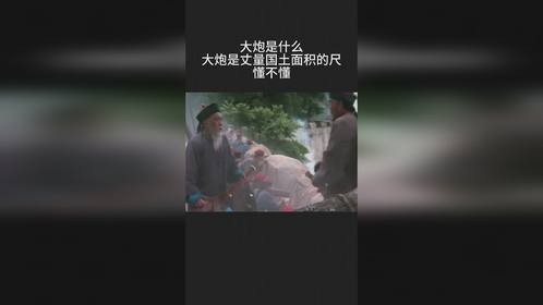 大炮是什么？大炮是丈量国土面积的尺懂不懂
