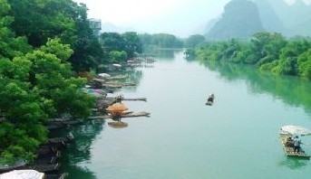 遇龙河遇龙桥新寨漂流